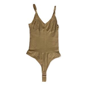 Women’s Spaghetti Strap Shape Wear Bodysuit Nude Small​​​
